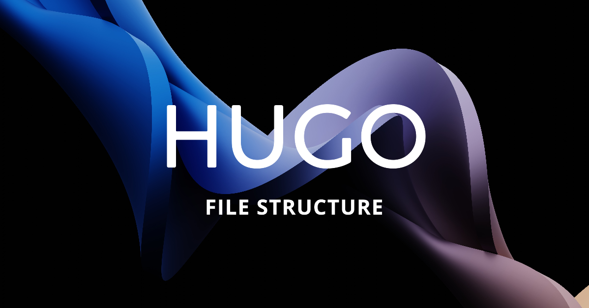 image from Hugo Content File Structure
